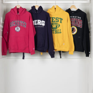 four vintage usa hooded sweatshirts