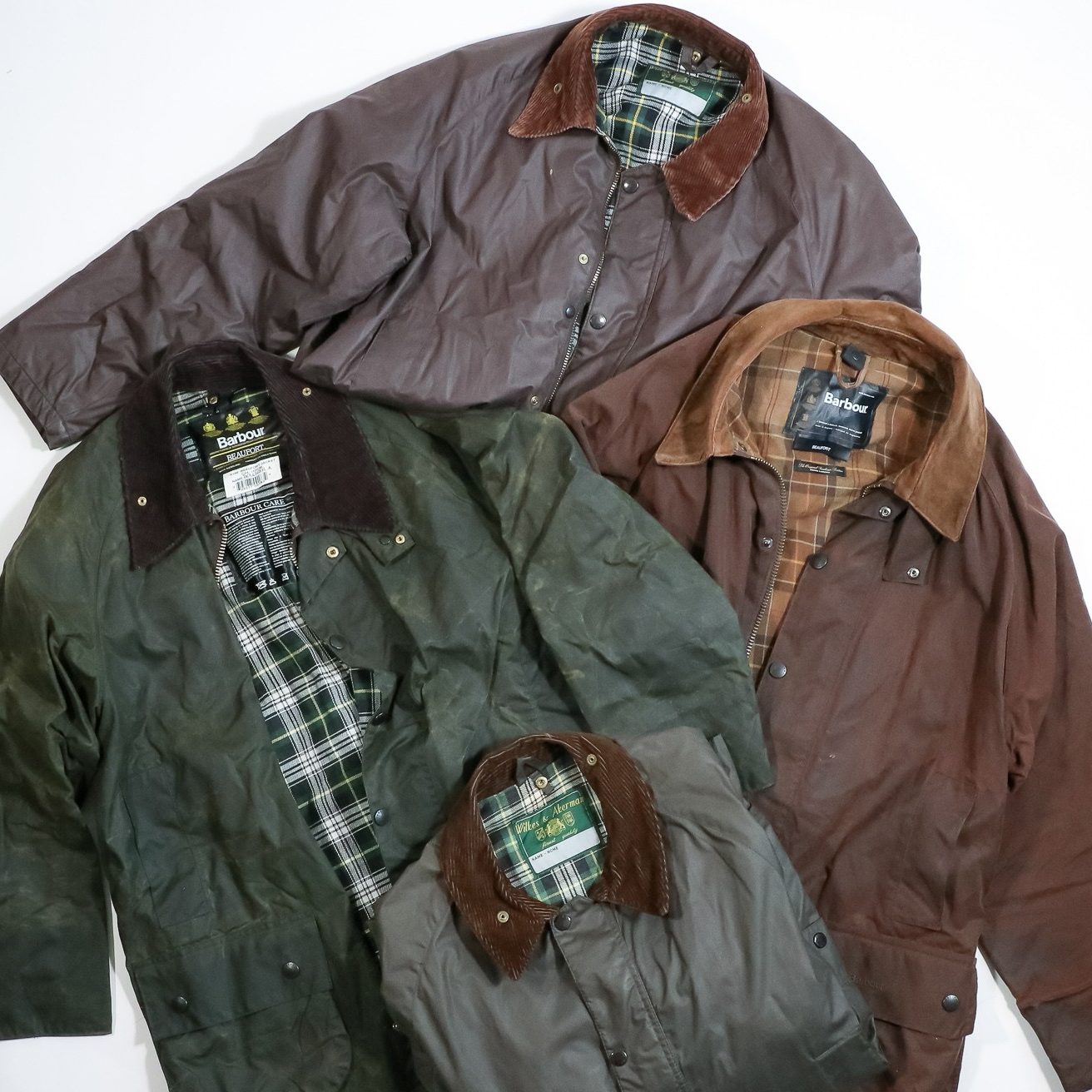 Vintage Barbour Wax Jackets Kilosale | Millesime Wholesale